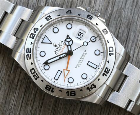 rolex explorer ii 21657 polar white review|216570 Rolex review.